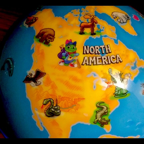 Leap Frog Junior Explorer Talking Globe Preschool Interactive Learning Toy - Picture 2 of 9